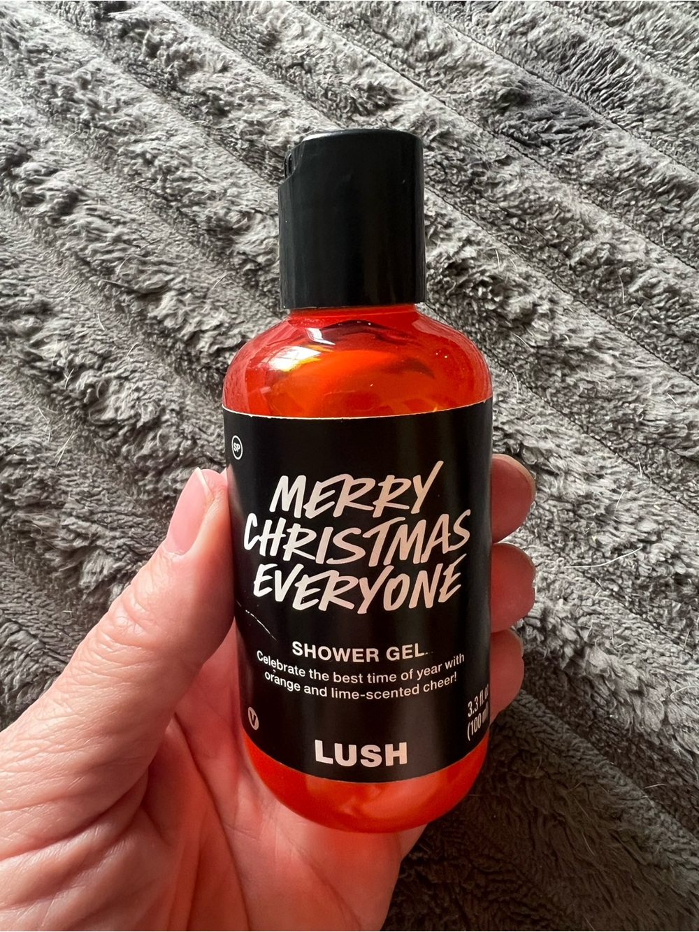 Lush Merry Christmas Everyone Orange & Lime Shower Gel Holiday 25 SEALED